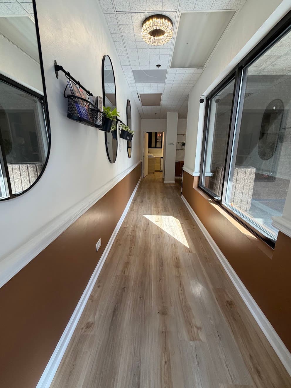 VISKO clinic hallway
